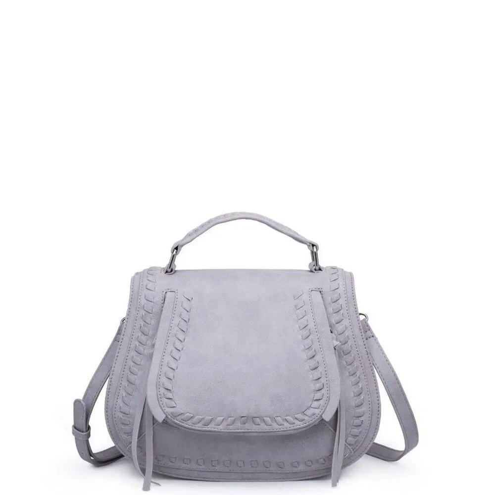 Urban Expression Women's Gray Messenger Bag Shoulder Crossbody Backpack Bags